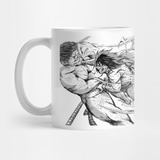 Hinomaru Sumo - Ushio Hinomaru Attacks Mug